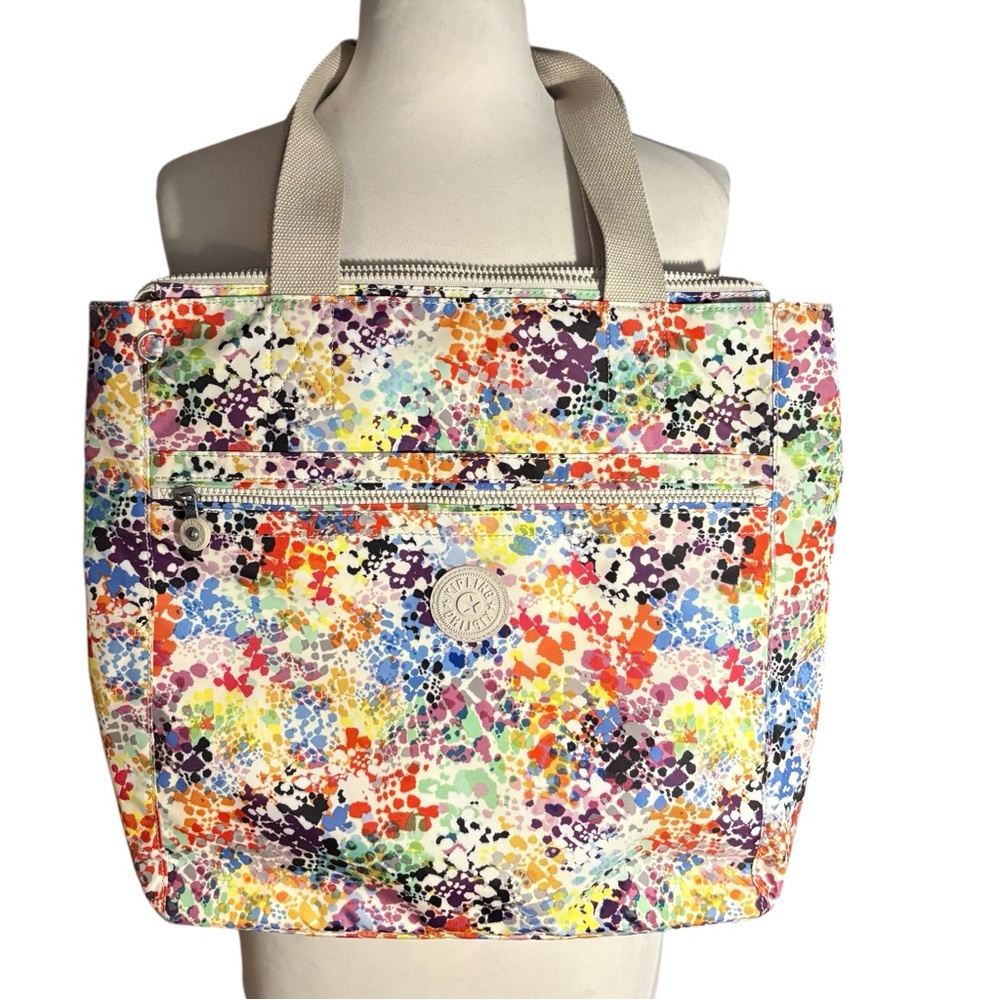 KIPLING Lightweight Travel Classic Printed Large nylon carryall Tote